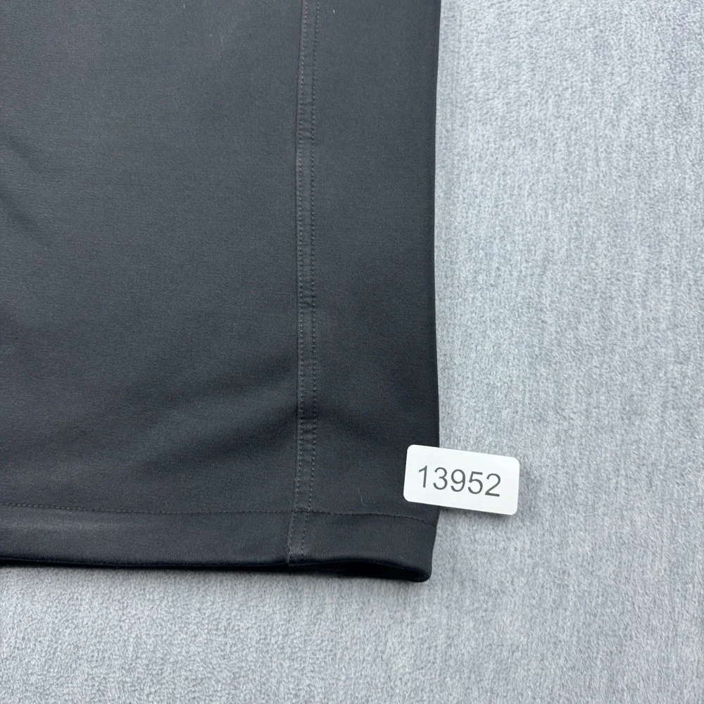 The North Face Vest Mens Medium Black Ridgewall Softshell Full Zip Windwall Logo